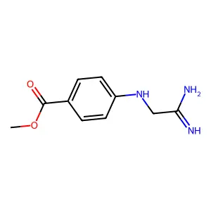 Methyl 4-{[(2z)-2-amino-2-iminoethyl]amino}benzoate structure