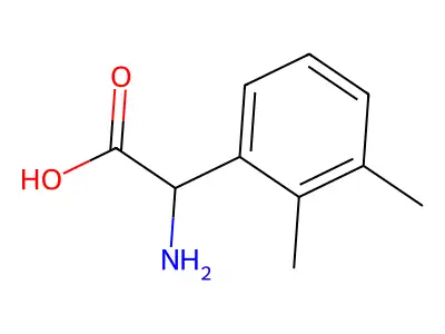 2-amino-2-(2,3-dimethylphenyl)acetic Acid structure