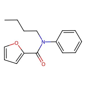 N-丁基-N-苯基呋喃-2-甲酰胺 structure