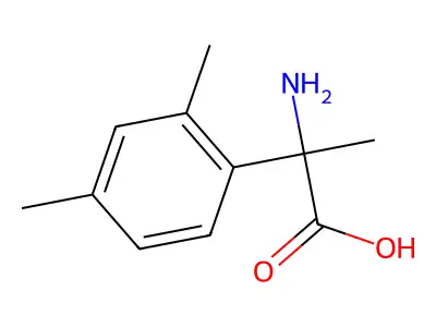 2-amino-2-(2,4-dimethylphenyl)propanoic Acid structure