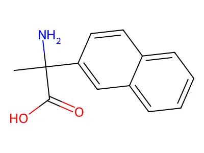 2-Amino-2-(naphthalen-2-yl)propanoic acid structure