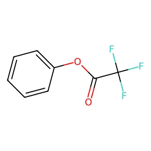 Acetic acid, 2,2,2-trifluoro-, phenyl ester structure