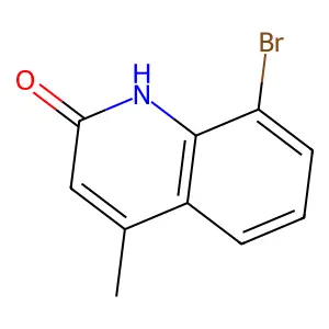 8-Bromo-4-methylquinolin-2(1h)-one structure