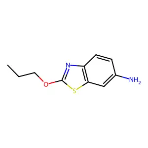 2-丙氧基-1,3-苯并噻唑-6-胺 structure