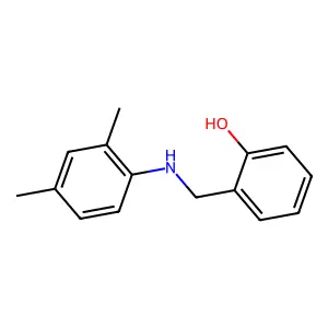 2-{[(2,4-Dimethylphenyl)amino]methyl}phenol structure