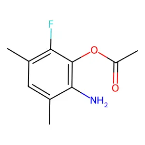 2,5-二甲基苯酚乙酸酯 structure
