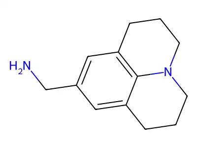 Julolidine-9-methanamine structure
