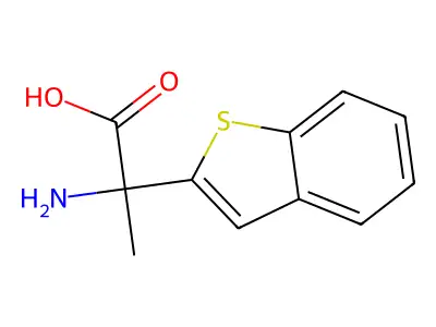 2-(1-Benzothiophen-2-yl)alanine structure