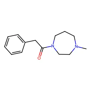 1-(4-Methyl-1,4-diazepan-1-yl)-2-phenylethanone structure