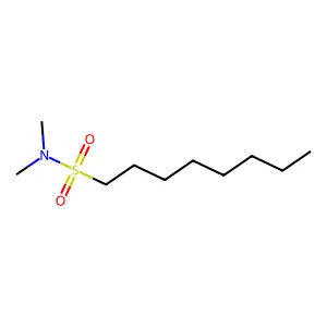 N,N-二甲基辛烷-1-磺酰胺 structure