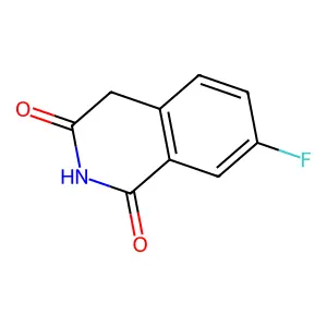 7-fluoroisoquinoline-1,3(2H,4H)-dione structure