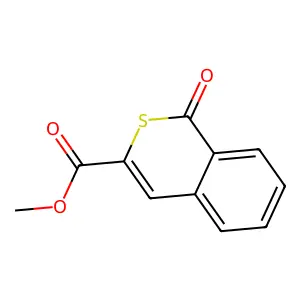 Methyl 1-oxoisothiochromene-3-carboxylate structure