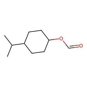 (4-Propan-2-ylcyclohexyl) formate structure