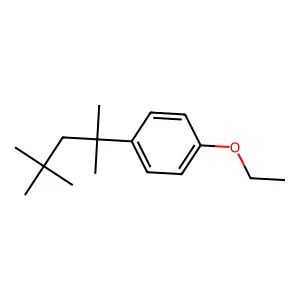 1-Ethoxy-4-(2,4,4-trimethylpentan-2-yl)benzene structure