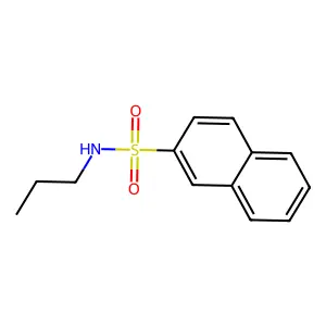 N-丙基萘-2-磺酰胺 structure