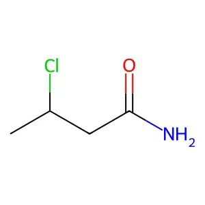 3-氯丁酰胺 structure