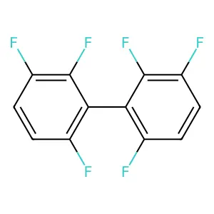 2,2',3,3',6,6'-Hexafluoro-1,1'-biphenyl structure