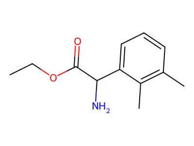 Ethyl 2-amino-2-(2,3-dimethylphenyl)acetate structure