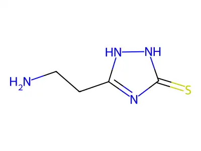 5-(2-Aminoethyl)-1H-1,2,4-triazole-3(2H)-thione structure