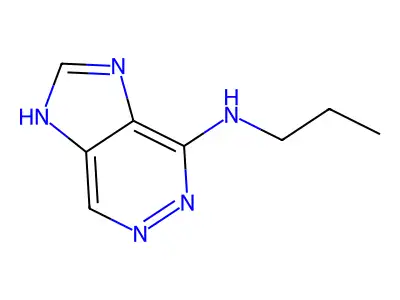 N-propyl-1H-imidazo[4,5-d]pyridazin-4-amine structure