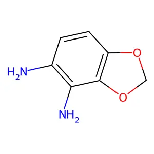 1,3-苯并二氧戊环-4,5-二胺 structure