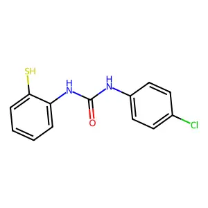 N-(4-Chlorophenyl)-N'-(2-sulfanylphenyl)urea structure