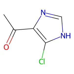 1-(5-chloro-1H-imidazol-4-yl)ethanone structure
