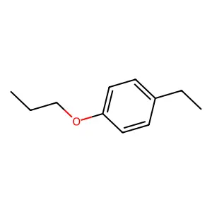 1-Ethyl-4-propoxybenzene structure