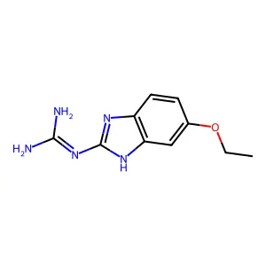 2-(6-Ethoxy-1H-benzo[d]imidazol-2-yl)guanidine structure