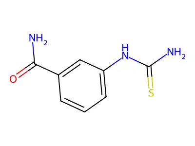 3-(Carbamothioylamino)benzamide structure