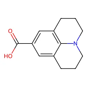 1,2,3,5,6,7-Hexahydropyrido[3,2,1-ij]quinoline-9-carboxylic acid structure