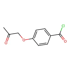 4-(2-氧代丙氧基)苯甲酰氯 structure