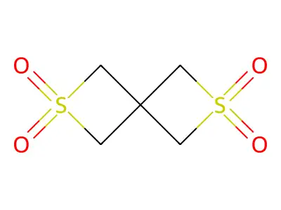 2,6-二硫杂螺[3.3]庚烷-2,2,6,6-四氧化物 structure