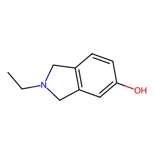 2-ethyl-2,3-dihydro-1H-isoindol-5-ol structure