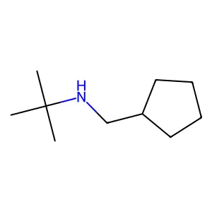 N-(环戊基甲基)-2-甲基丙-2-胺 structure