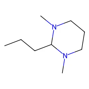 1,3-Dimethyl-2-propylhexahydropyrimidine structure