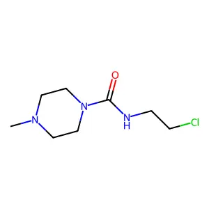 N-(2-氯乙基)-4-甲基哌嗪-1-甲酰胺 structure