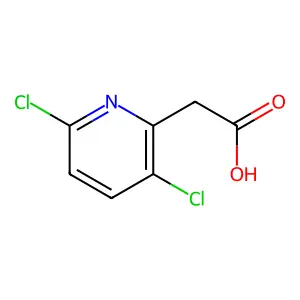 2-(3,6-二氯吡啶-2-基)乙酸 structure