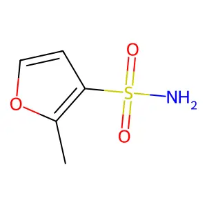2-甲基呋喃-3-磺酰胺 structure