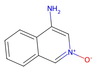 4-异喹啉胺 2-氧化物 structure