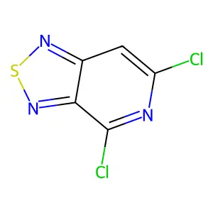 4,6-Dichloro[1,2,5]thiadiazolo[3,4-c]pyridine structure