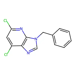 3-Benzyl-5,7-dichloro-3H-imidazo[4,5-b]pyridine structure