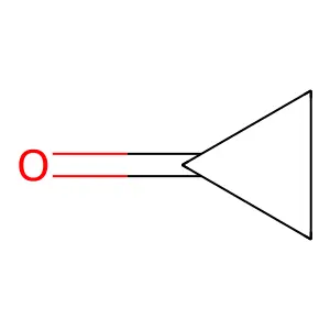 环丙酮 structure