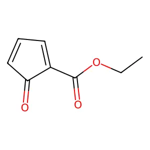 Ethyl 5-oxocyclopenta-1,3-diene-1-carboxylate structure