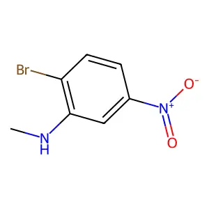 2-bromo-N-methyl-5-nitroaniline structure