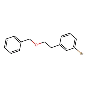 1-Bromo-3-[2-(phenylmethoxy)ethyl]benzene structure