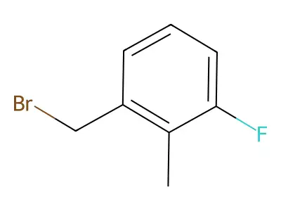 3-Fluoro-2-methylbenzyl bromide structure