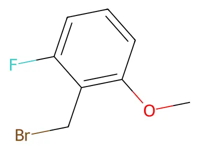2-Fluoro-6-methoxybenzyl alcohol structure