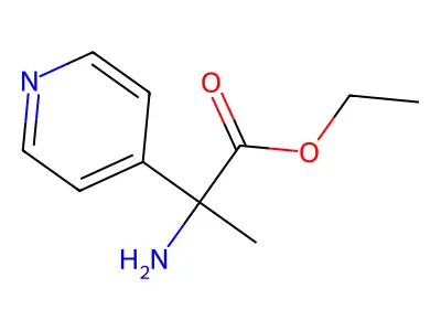 Ethyl 2-pyridin-4-ylalaninate structure