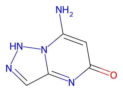 7-amino-[1,2,3]triazolo[1,5-a]pyrimidin-5(4H)-one structure